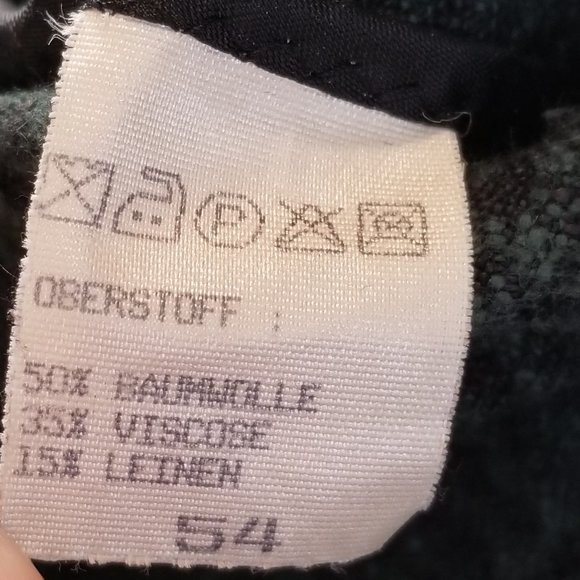 Vintage Rare Austrian Josef Geiger Original Salzburger Tracht Gingham Jacket - Picture 8 of 16